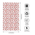 thumbnail image 2 of Balery Red Birds Toalla de Microfibra Premium con Estampado – 27.5x16 pulgadas, Alta Absorción, Suave y Aterciopelada, Secado Rápido, 2 of 6