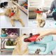 thumbnail image 3 of Juguete masticable para perros CHAO indestructible para masticadores agresivos rojo, 3 of 4