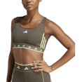 thumbnail image 1 of Top Deportivo adidas Mujer Powerreact Hyperglam Verde verde MAB, 1 of 6