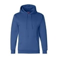 thumbnail image 2 of Men's Double Dry Action Fleece Pullover Hood, Royal Blue - S, 2 of 3