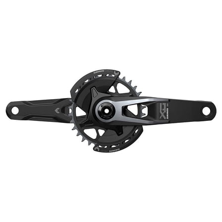 SRAM X0 Eagle T-Type Wide Crankset - 170mm 12-Speed 32t Chainring Direct Mount 2-Guards DUB Spindle Interface BLK V2