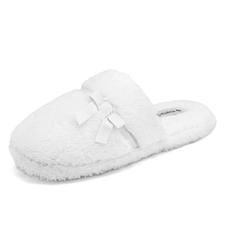 

Dream Pairs Women s Memory Foam Comfot Fluffy Slippers Faux Fur Soft Slip On Indoor House Slippers FLUFFIA CREAM Size 12