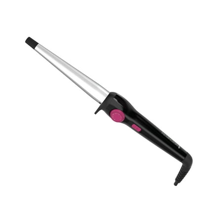 Remington 1/2-1” Tapered Ceramic Curling Wand, Black, (What's The Best Curling Wand)