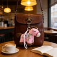 thumbnail image 4 of zhangmingg Adorable Mascot Hanging Ornament Soft Stuffed Animal Keychain for Home And, 4 of 4