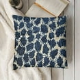 thumbnail image 3 of Blue And White Print Throw Pillowcase Spots Modern Decorative Pillow Cover for Sofa, 3 of 5