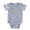 Heather Grey, variant on CafePress - Bl_Dont Like You Very Much - Cute Infant Baby Football Bodysuit