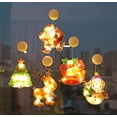 thumbnail image 4 of LINLIN Santa Claus Sucker LED Lights, Christmas Window Sucker Lights, Window Decorative Light Christmas Pendant Lights for Christmas Window Decoration, 4 of 8