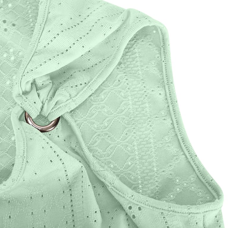 green emerald velvet dress Mint Green Tunic/Dress – Ihaworld main image 0