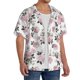 thumbnail image 2 of Fotbe Rose Flowers Camisa Estampada de Manga Corta para Hombre, Casual de Verano, Estilo Playero, Sin Arrugas-X-Large, 2 of 5