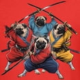 thumbnail image 3 of CafePress - Pugs Ninja T Shirt Kids T Shirt - Dark T-Shirt Kids XS-XL, 3 of 4