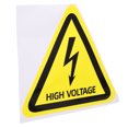 thumbnail image 4 of Adhesivo de advertencia de alto voltaje Etiqueta de peligro de descargas eléctricas Calcomanía de advertencia, 4 of 8