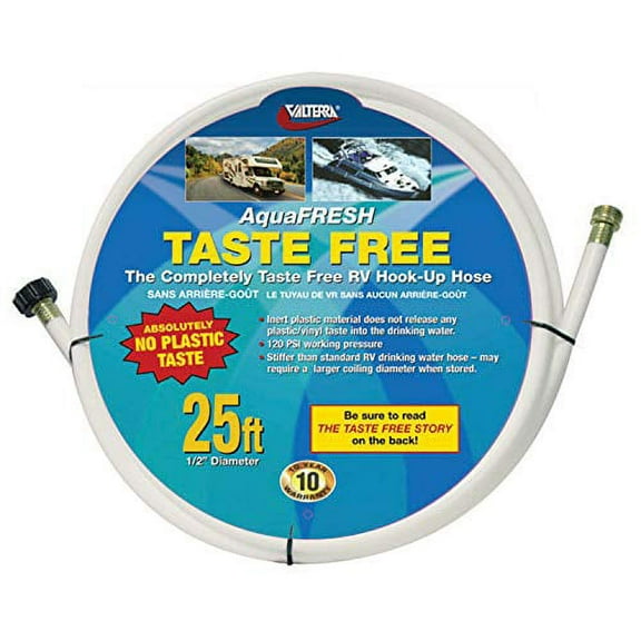 Valterra W01-0004 AquaFresh Taste-Free Drinking Water Hose - 25'