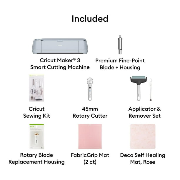 Cricut Maker 3 マットセット、その他素材付き Cricut Maker® 3 + Tool Kit + Mat Variety Bundle - Walmart.ca