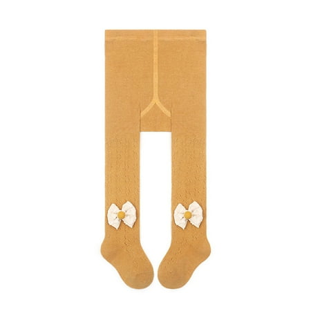 

wsevypo Mesh Stockings Pantyhose with Bow for Toddler Baby Girls