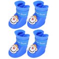 thumbnail image 2 of Botas impermeables Zapatos antideslizantes para mascotas Perros Gatos Rainboost Día de lluvia Botines de silicona portátiles, 2 of 8