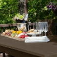 thumbnail image 4 of Highwood 7-pc Lehigh Dining Set - 42" x 84" Rectangle Table, Counter Height, Outdoor, Eco-friendly, Synthetic Wood, 4 of 9