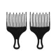 thumbnail image 1 of 2 uds., Peine para recoger el pelo afro, cepillo para el pelo rizado, peine para desenreda Abanopi Peine de la selección del pelo, 1 of 5