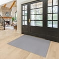 thumbnail image 2 of 4-ft x 6-ft Wicklow Grey Woven Mat, 2 of 5