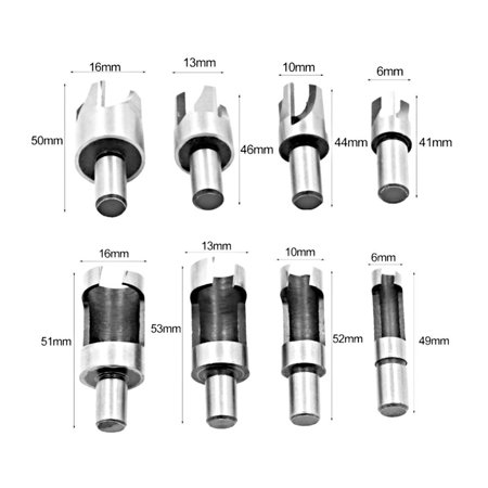

ESTINK Plug Cutter Wood Plug Cutter Cutting Tool For Hand Electric Drill Bench Drill Use Bench Drill