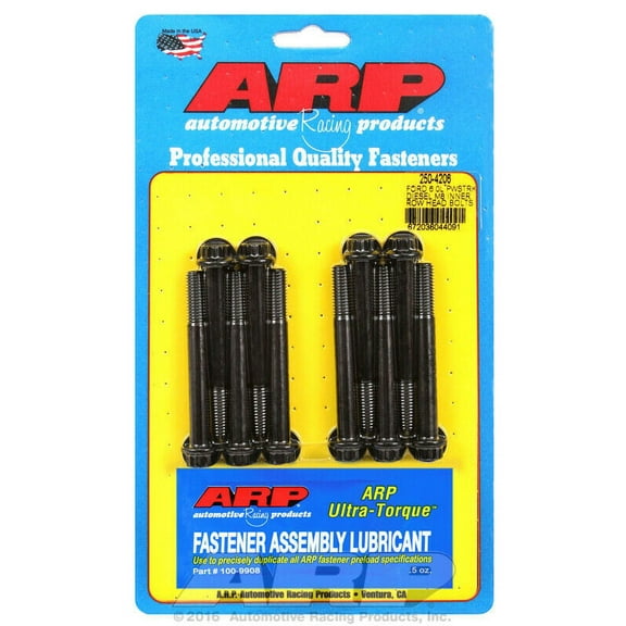 ARP 250-4206 Black Ford 6.0L Powerstroke diesel M8 head bolts