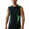 thumbnail image 4 of XFeng Men's Sleeveless Athletic Tank Top, Quick Dry Sports Workout Shirt, 4 of 4