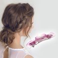 thumbnail image 2 of Unique Bargains Fashion Hair Clip Hairdo Clip 1 Pc Pink Red, 2 of 5