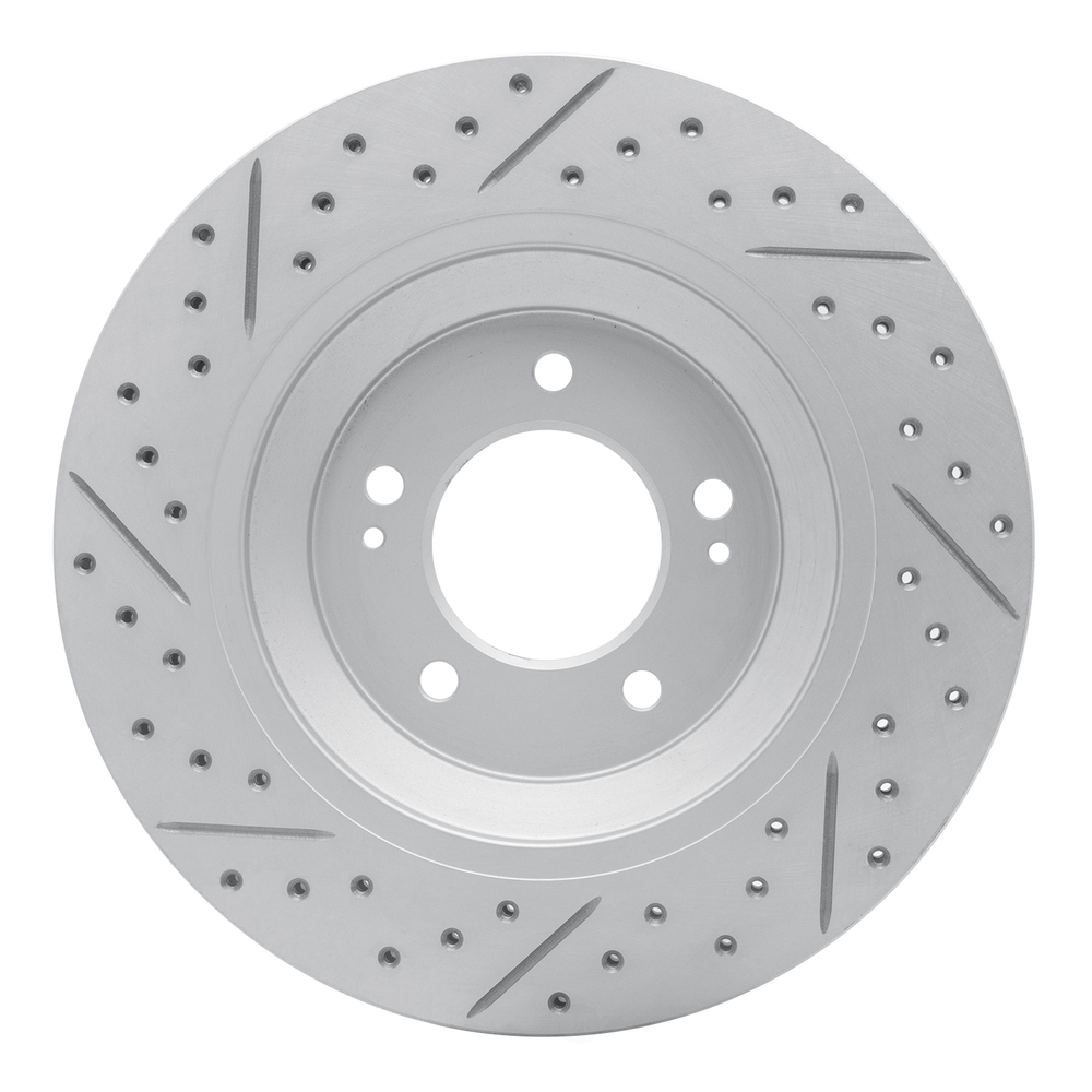 Dynamic Friction Company 830-03062R DFC Geoperformance Rotor - Drilled and Slotted