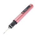 thumbnail image 1 of Electric Engraving Pen, Multifunctional Rechargeable 30 Bits 16 Template Nail Polish Machine  for Home and Professional Use Silver,Rose Gold,Blue,Yellow, 1 of 7