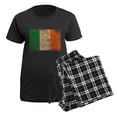 thumbnail image 5 of CafePress - Ireland Flag Women's Dark Pajamas - Women's Short Sleeve Print T-Shirt and Pants Dark Cotton Pajama Set, 5 of 7