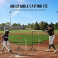 thumbnail image 5 of KFFKFF 5x5 FT Portable Baseball Softball Practice Net Set Hitting Batting Multiple Accessories including Bag & Sand-Filled Ball &Square/nine-grid Target Frame &Batting Tee, 5 of 9