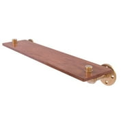 Pipeline Collection 22 Inch Ironwood Shelf