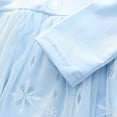 thumbnail image 4 of Sueea Elsa A-Line Round Neck Long Sleeve Little Girl Princess Dress, Little Girls 90CM/12M-24M, 4 of 7