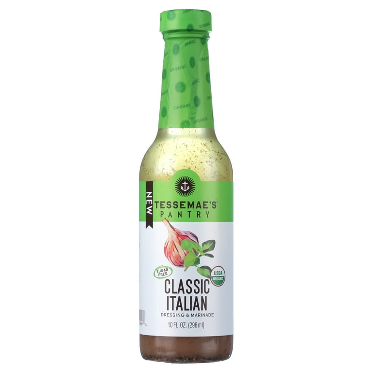 green goddess dressing tessemae Tessemae's Organic Creamy Caesar Dressing 10 fl oz Bottle main image 1