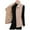 Khaki, variant on RYDCOT Womens Fuzzy Sherpa Fleece Vest Cozy Sleeveless Jacket Full Zip Faux Shearling Waistcoat with Pockets Fall Winter Outerwear Vests Clearance