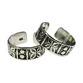 thumbnail image 2 of Tibetan Silver Bohemian Jewelry Toe Rings in 925 Sterling Silver Beachwear Fashion, 2 of 4