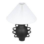 TOV Furniture Hazza Black Pleated Table Lamp