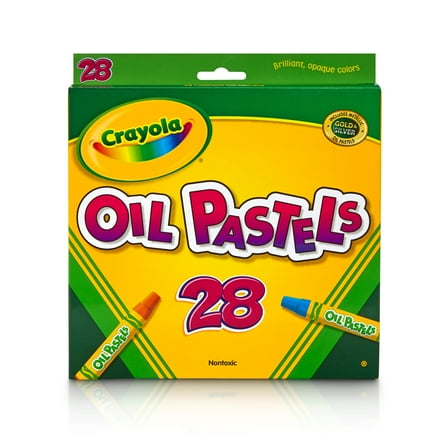 Crayola Oil Pastel Set, 28-Colors