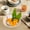 Khaki, variant on Disposable Paper Plastic Bowl, Leakproof Thermal Insulated Shaved Ice Yogurt Bowl, Biodegradable Portable Food Container for Picnic Party Cold Hot Food Storage, 15x8x4.5cm, 1Pc
