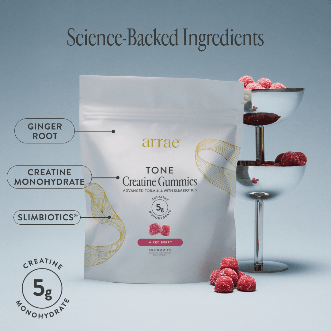 Arrae Tone, Creatine & Body Composition Gummies - 60 ct