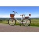thumbnail image 5 of Bicicleta Urbana Vintage R24 Retro 2 Asientos con Canastilla Café, 5 of 6