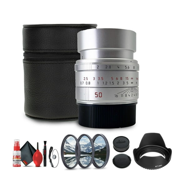 Leica APO-Summicron-M 50mm f/2 ASPH. Lens (Silver Anodized)   Lens Filter Kit   More