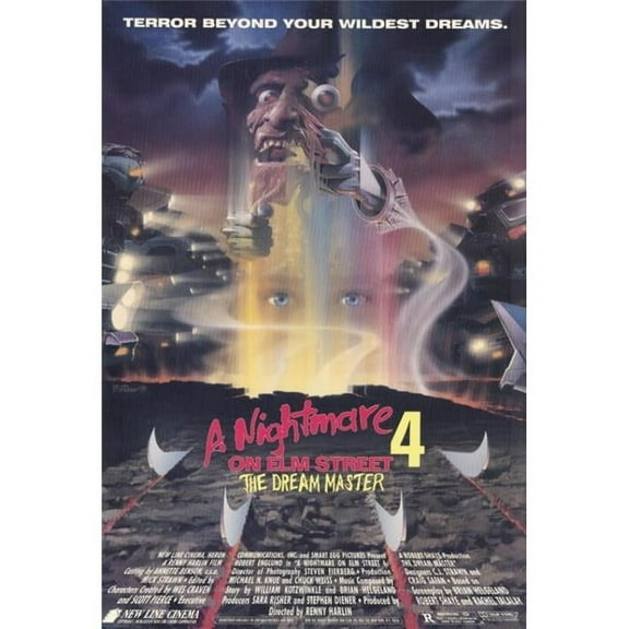 A Nightmare on Elm Street 4: Dream Master Movie Poster Print (27 x 40)
