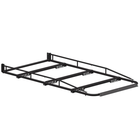 Holman Roof Rack 8010A Pro III Series; Universal Fit; Gloss; Black; Aluminum; Single; With Cap; Requires Mounting Kit See Required Parts