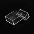 thumbnail image 1 of Boîte à Cigarette Transparente en Acrylique Épaisse Portable Boîte de Rangement pour Briquet, 1 of 5