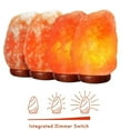 thumbnail image 5 of Himalayan Salt Light Decorative Night Light Himalayan Salt Lamp with Wooden Base for Bedroom Living Room Office, 5 of 5