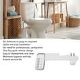 thumbnail image 3 of Adjunto de Bidet de Inodoro, Higiénica Fácil Instalacia Bidet Boquilla Dual para Baños Existentes, 3 of 7