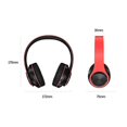 thumbnail image 2 of B39 Auriculares Inalámbricos Plegables De colores-negro Rojo BANYUO Electrónica, 2 of 2