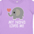 thumbnail image 4 of Inktastic Nana Loves Me Gift For Grandkids Boys or Girls Toddler T-Shirt, 4 of 5