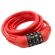 thumbnail image 1 of Candado De Bicicleta Genérico Combinación 180cmx8mm Rojo M, 1 of 4