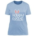 thumbnail image 4 of XCHQRTI Happy Easter Shirt for Women Short Sleeve Graphic Rabbit Cute Tshirt Letter Vintage Tee Shirt, 4 of 8